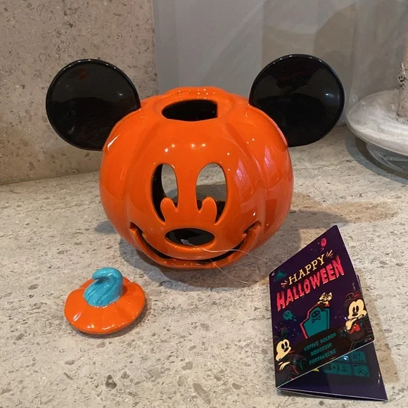 Disney Mickey Mouse Ceramic Candle Holder - Picture 3 of 8